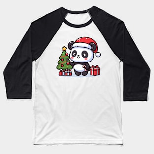 Cute Panda Baseball T-Shirt